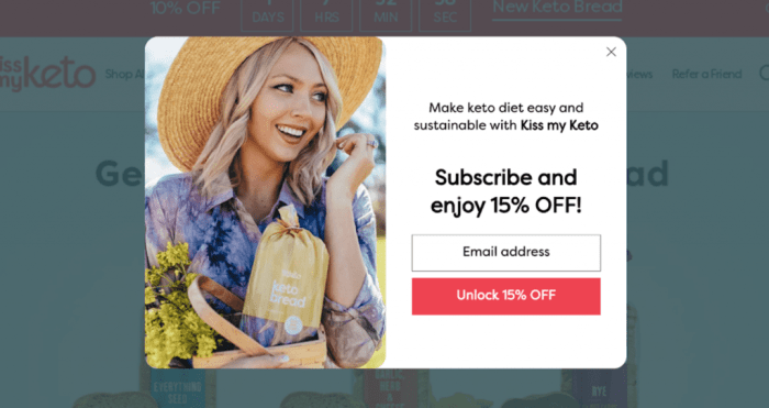 Email marketing to promote your site